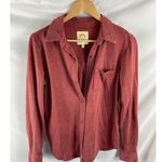 C&C California Faded Red Long Sleeve Button Up Shirt Size Small Photo 0