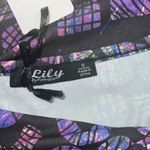 Lily | Purple Abstract Jungle Short Photo 2