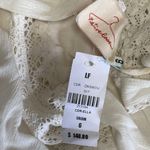 LF  Native Rose Ella Cream Woven Embroidered Mini Dress Women's Size 6 NWT Photo 7