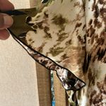 Dress Barn  Brown and Cream Patterned Top petite large Photo 8