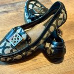 Coach  Signature C Sculpted Textile Jacquard Driver Loafers size 6.5 NEW Photo 1