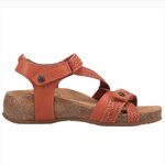 Taos Footwear Terracotta Burnt Orange‎ Braided Sandals Trulie Gladiator Shoes Orange Size 9 Photo 1