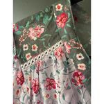 Jade by Johnny Was Floral Midi Dress Size L Pink Size L Photo 7