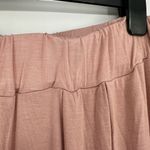 easel Wide Leg Drapey Elastic Waist Pants size 2X Fluid Flowy NWT Blush Pink Photo 2