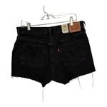 Levi's 501 Original Jean Shorts In Lunar Black Size 32 Style CW 3422 Photo 7