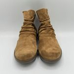 Munro Toasted Sesame Water Resistant Suede Scout Booties Ankle Boots 6M New Photo 2