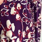 Vivienne Tam Purple Stretchy Wrap Dress Artsy Colorful Classic Y2K 80s 90s Small Photo 4