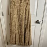 Anthropologie Animal leopard print bolano Button Down midi dress womens size 8 Photo 12