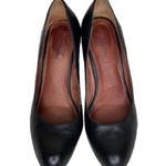 Corso Como Women’s Black Slip On Round Toe Leather High Heels Size 7.5M Photo 1