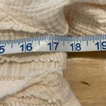 Aura Boho Square Neck Gauze Drop The Act Mini Dress Cream Medium Photo 8