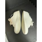 Kate Spade  NEW YORK Women White Angelise Leather Sneakers Size 11 Fashion Sleek‎ Photo 2