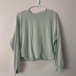 Old Navy Womens Green/Yellow Long Sleeve Tee Size XS Photo 0