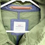 Vineyard Vines Women's S Waxed Canvas Safari Jacket Utility Green Cotton Nylon Photo 1