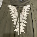 Olive green swim coverup Size M Photo 3