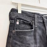 AG Adriano Goldschmied Adriano Goldschmied Chrissy Bermuda Raw Hem Jean Shorts Dark Wash Black Size 26 Photo 3