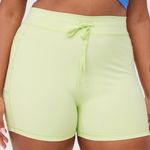 Aerie Bike Shorts Like Green Seamless Front Size Small Photo 0