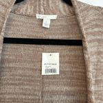 Cato ‎ Tan And Cream Cardigan Size Large Photo 3