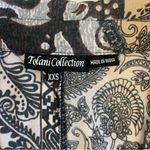 Tolani  Collection Tunic Patchwork Print Photo 6