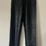 Aritzia Wilfred Faux Leather Straight Pants Photo 1