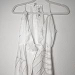 Lovers + Friends Lover + Friends Nostalgia White Embroidered Wrap Tie Maxi Midi Dress Photo 4