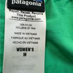 Patagonia Aztec Baggies Green Mini Skirt with Geometric Design With Pockets Photo 7