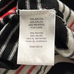 Joseph  A. women’s size large Striped Red and Blue Sweater 3/4 sleeves pullover Photo 3