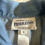 Pendleton  Shirt Womens Small   Blue Jeans‎ Photo 6