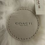 Coach New  F62983 Furry Lion Keychain‎ Key Fob Ring Charm Photo 4