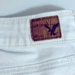American Eagle  White Denim‎ Shorties Shorts Size 4 Photo 4