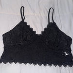 SheIn NWOT  Black Lace Tank Top Crop Top Size 2X Photo 0