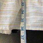 Loft Womens Cotton Metallic Thread Dress Tassel Tie Sleeveless Wrap White 4P Photo 11