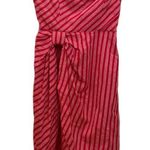 Anthropologie ποΈ Blazing Red Striped Strapless Mini Dress.0.NWT Photo 0