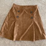 Luxe Apothetique Faux Suede Skirt Photo 0