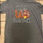Peach Love Womens gray  crawfish short sleeve shirt Photo 0