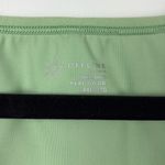 Aerie Goals Ribbed V-Neck T-Shirt Cropped Green Women’s Size XXL Sports Bra Photo 2