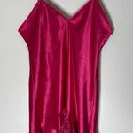 Vintage Featherbed Intimates Pink Slip Lace‎ Detail Nightgown Large Photo 0