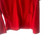 Columbia Women's Size Medium Red Full Zip Fleece Sweater Photo 3