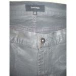James Jeans NWT New Womens 22 Icon Plus Size Coated Legging Leather Dark Gray Photo 7