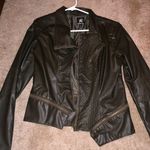 Double Zero Green leather jacket Photo 0