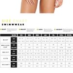 Maaji Pool Blue Suzy Q High Rise/High Leg Bikini Bottom Swim Reversible NWT 3XL Photo 9