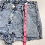 Wild Fable Imperfect Blue Jean Shorts High Waisted Distressed size 2 denim short Photo 9
