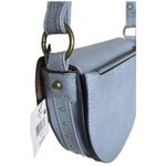 Falls Creek Blue Faux Leather Small Flap Crossbody Purse, New with Tag Photo 4