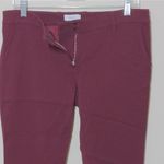 Adam Levine A.L.C. Javier Split Hem Pants in Sangria – Size 8 – NWT Photo 4