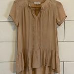Ro & De  Anthropologie Ruffled Hem Blouse. Size XSmall. Photo 1