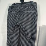 Ann Taylor  LOFT Marisa Women Blue Stripe Ankle Pant Size 4 EUC Photo 5