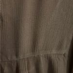 O'Neill  medium ‎ Salmon Pink Butterfly Sleeve Blouse Top Boho Flare Crinkle Photo 3