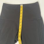 prAna  Yoga Legging Size S Black Mid Rise Side Mesh/holes Design Photo 8