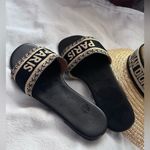 Lavishly Paris Women’s City Paris Black Slides Size: 8 Multiple Photo 14