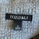 Roz & Ali  Grey Long Open Blazer/coat Photo 5
