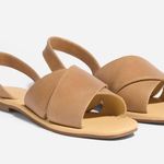 Nisolo All day Cross Strap sandal Almond 7.5 Brown Photo 1